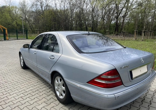 Mercedes-Benz Klasa S cena 21900 przebieg: 170000, rok produkcji 2000 z Częstochowa małe 742